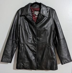 Wilsons Leather Women's Classic Black Jacket